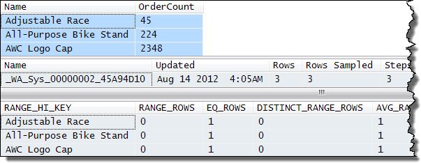 Matching products and statistics